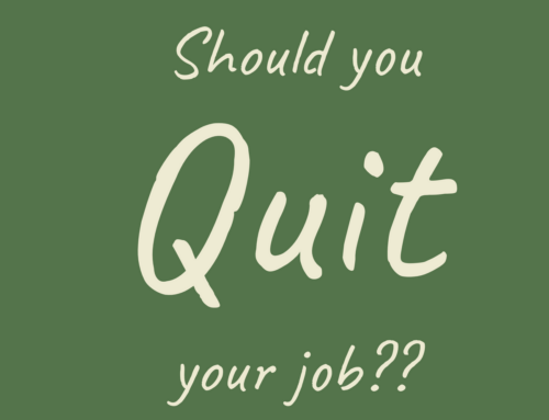 When do I quit my job when starting a business?